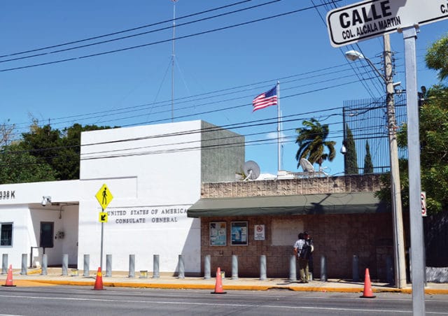 Consulado citas visas americanas Mérida