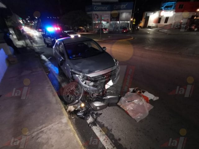 avenida josé lópez portillo motociclista