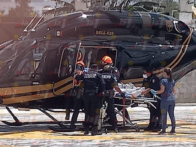 Trasladan a Mérida a joven herido por arma de fuego en Chemax (1)