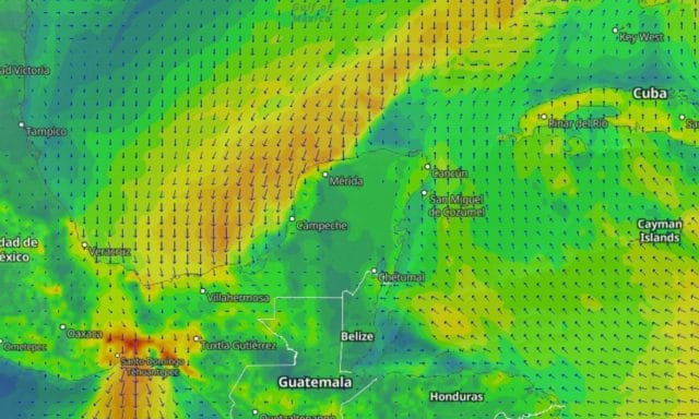 frente frío península