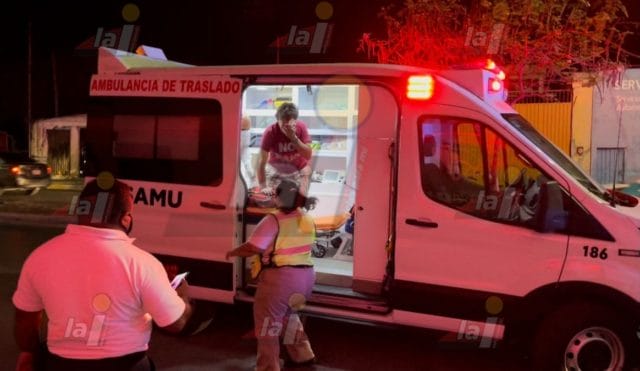 golpeado barrio santa lucía