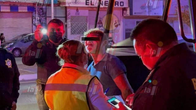 golpear avenida Francisco I. Madero