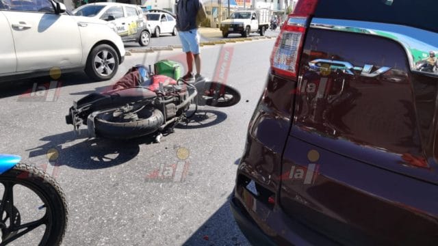 motociclista avenida Luis Donaldo Colosio Murrieta