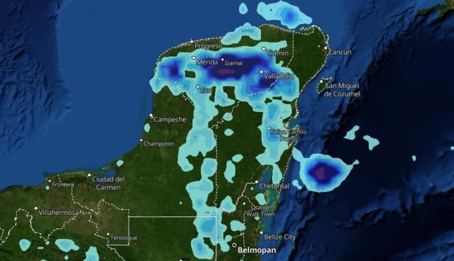 Fin de semana y día del niño con tormentas en Yucatán