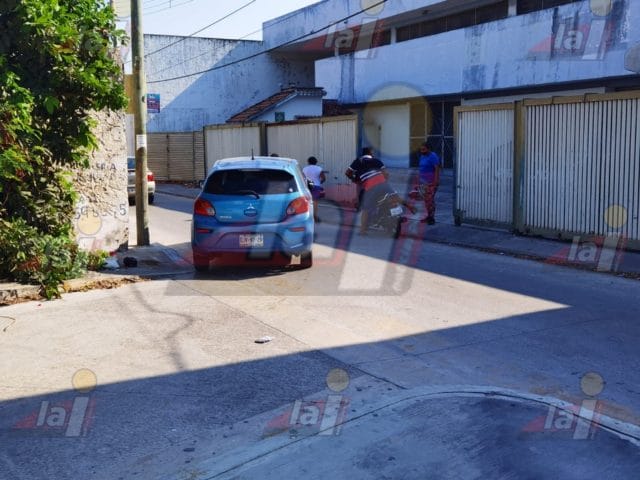 barrio santa Ana motociclista