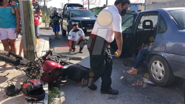 fraccionamiento vergel motociclista