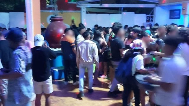 Clausuran fiesta clandestina en Kanasín con menores (1)