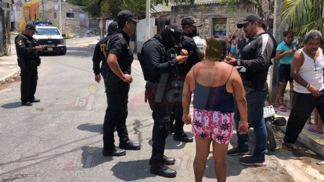 motociclista colonia Polvorín