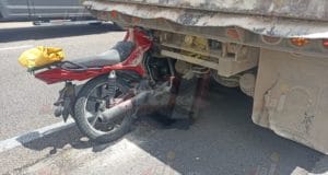 carretera federal Campeche-Mérida motociclista