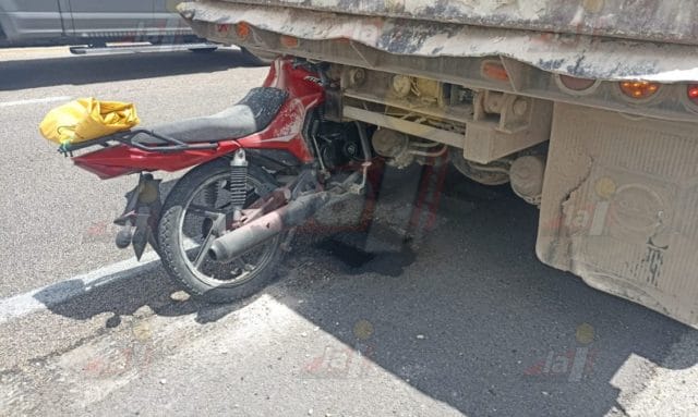 carretera federal Campeche-Mérida motociclista