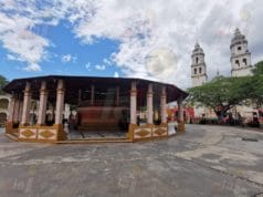 kiosco parque Campeche