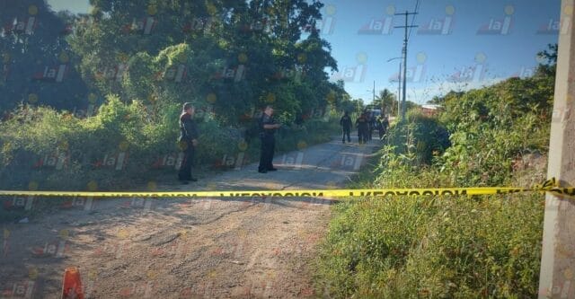 En plena vía pública, hombre se privó de la vida en Hecelchakán (1)