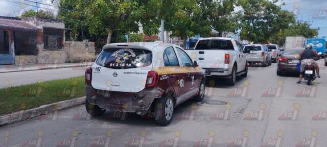 taxi camión avenida Gobernadores