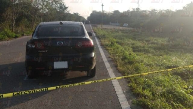 Camionero causa choque entre maestra y alumnas en la Mérida-Tixcocob