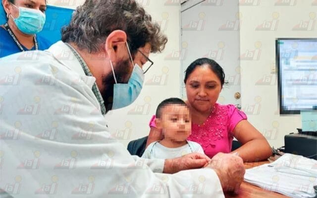 Exitosa operación en el IMSS de Maxcanú: salvan el dedo de un niño