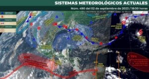 Llega la onda tropical no. 25 a Yucatán