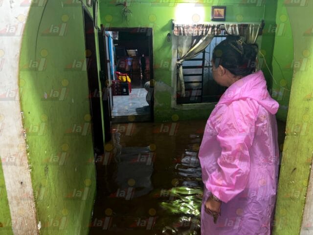 Lluvias dejan inundación en Oxkutzcab