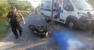 Motociclista fallece tras perder el control en Cansahcab