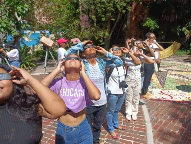 GALERÍA: yucatecos en el eclipse anular solar