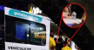 Utilizan ambulancia pública como cantina en Izamal