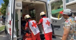 mujer choque mototaxis