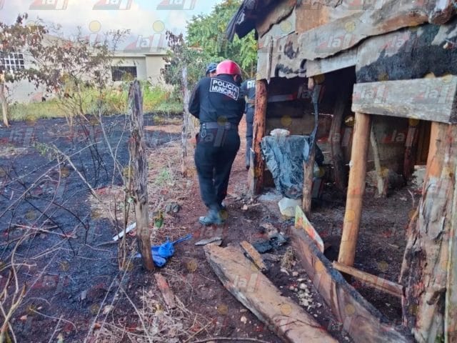 Casa de madera se incendió en Tizimín: el dueño nunca apareció