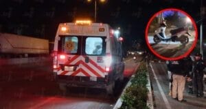 Dos menores de edad lesionados de gravedad tras derrape en la Mérida-Umán