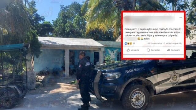 Hombre de Espita se despide en redes y se quita la vida