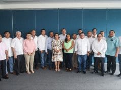 Las y los líderes sindicales se suman a Renán Barrera para defender a Yucatán