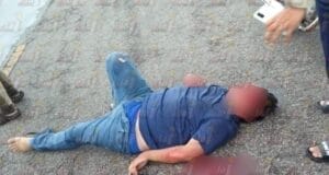 Motociclista derrapa por la lluvia y termina lesionado en Dzemul