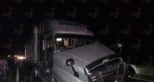 Se salva por milagro tras choque en la Mérida-Campeche