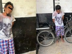 Sujeto detenido en Tizimín por el robo de una bicicleta