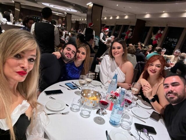 marcela muñoz cena lujosa