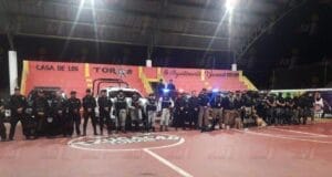 Fuerte movilización policiaca en fiesta tradicional de Tzucacab
