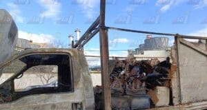 Incendio consume camión cargado con cervezas en el Periférico