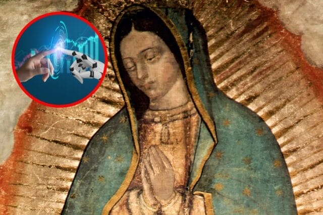 Inteligencia Artificial revela el rostro de la Virgen de Guadalupe