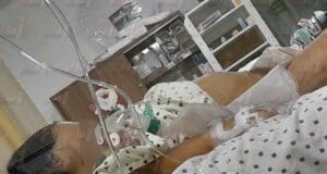 Piden apoyo para bebé de un año de edad entubada en el hospital