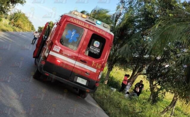 Por falta de precaución motociclistas causan choque en Tizimín 1 Por falta de precaución motociclistas causan choque en Tizimín