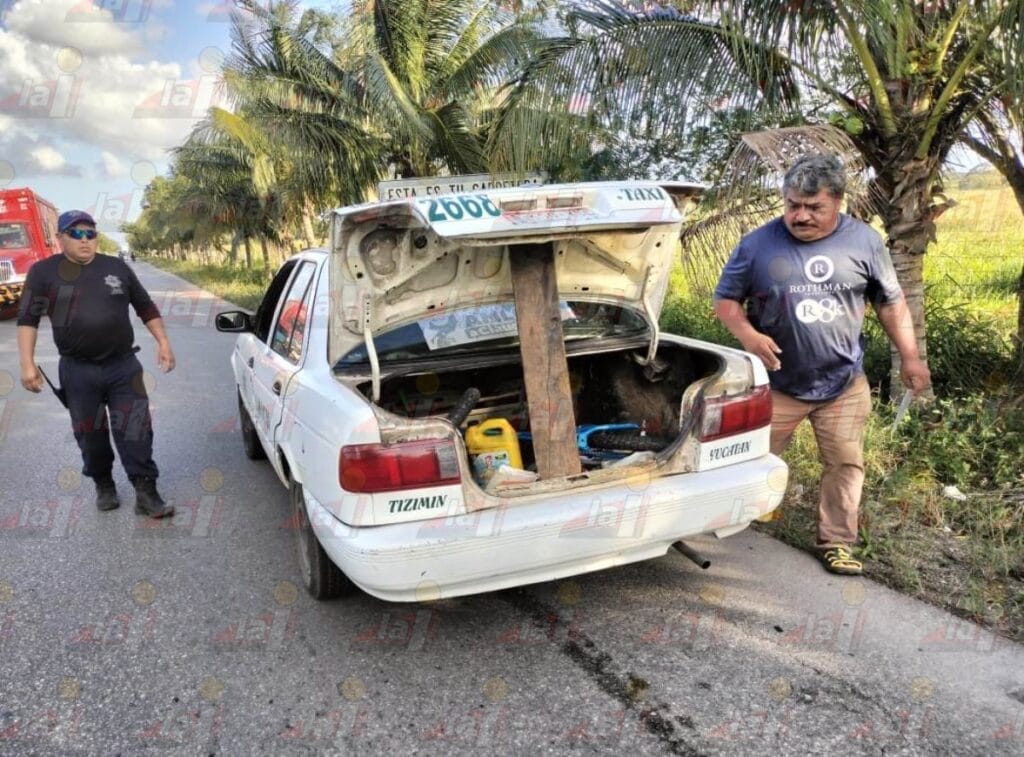 Por falta de precaución motociclistas causan choque en Tizimín
