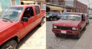 Reportan el robo de una camioneta en el centro de Peto