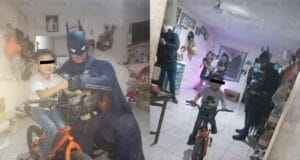 El Batman de Motul recupera bicicleta robada a un niño