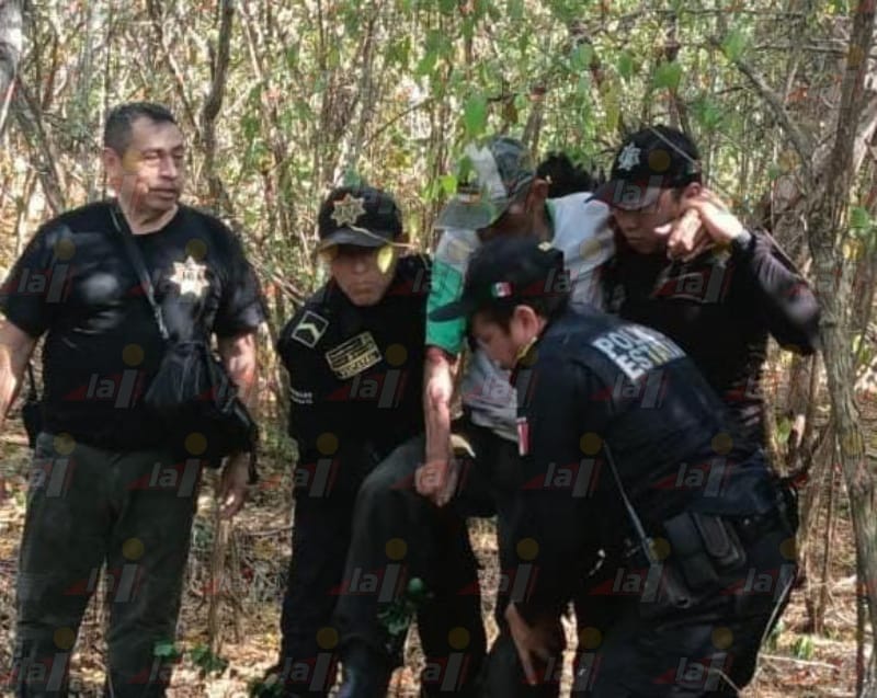 Encuentran a abuelito que se había perdido en los montes de Timucuy