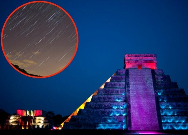 lluvia de estrellas Eta Acuáridas Yucatán