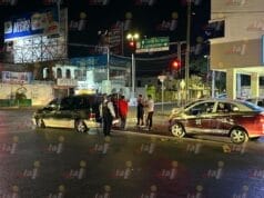 borracho taxistas accidente avenida gobernadores