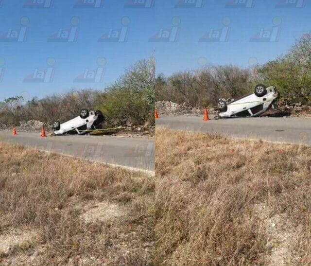 volcadura Dzidzantún-Santa Clara (1)