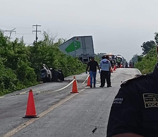 calcinado por terrible accidente