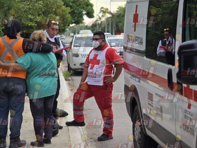 Daños materiales y una persona lesionada