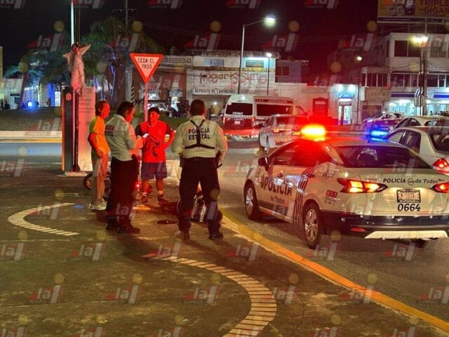hombre golpeado avenida Circuito Baluartes hombre golpeado avenida Circuito Baluartes