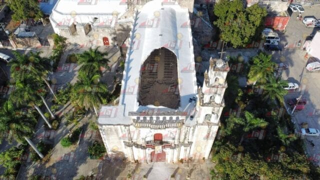 INAH iglesia calkiní INAH iglesia calkiní