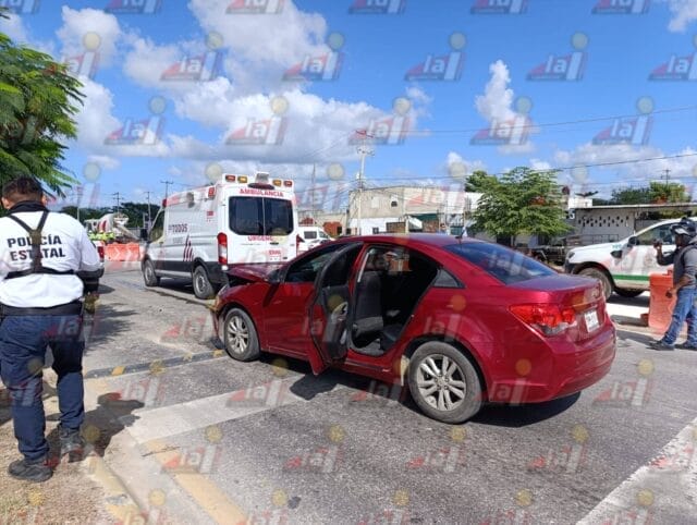 choque mujer Héroe de Nacozari
